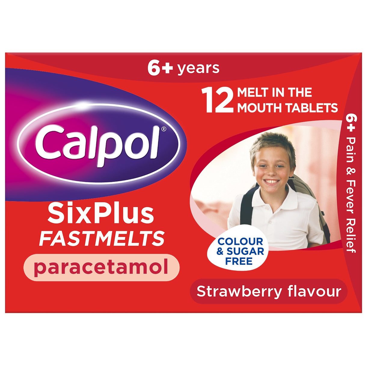 Calpol Sixplus Fastmelts 12 Pack