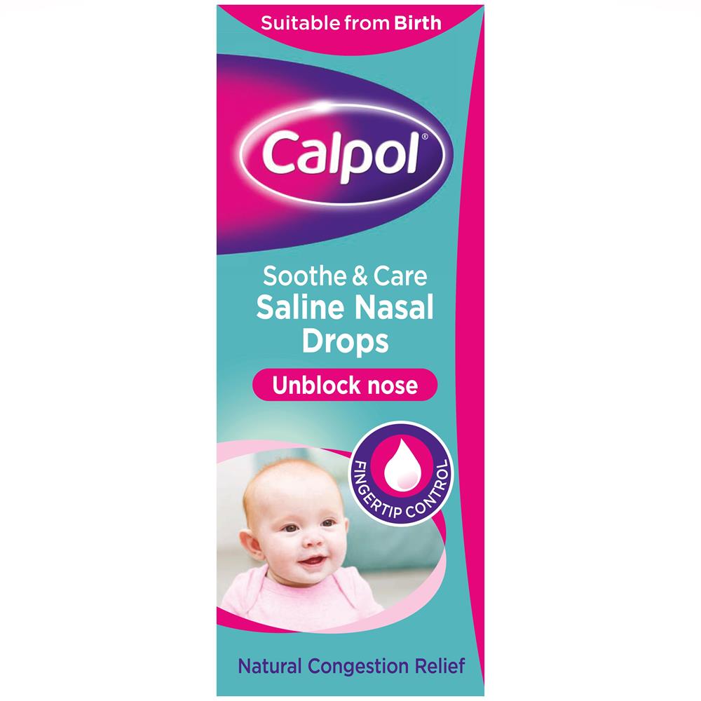 Calpol Saline Nasal Drops For Children