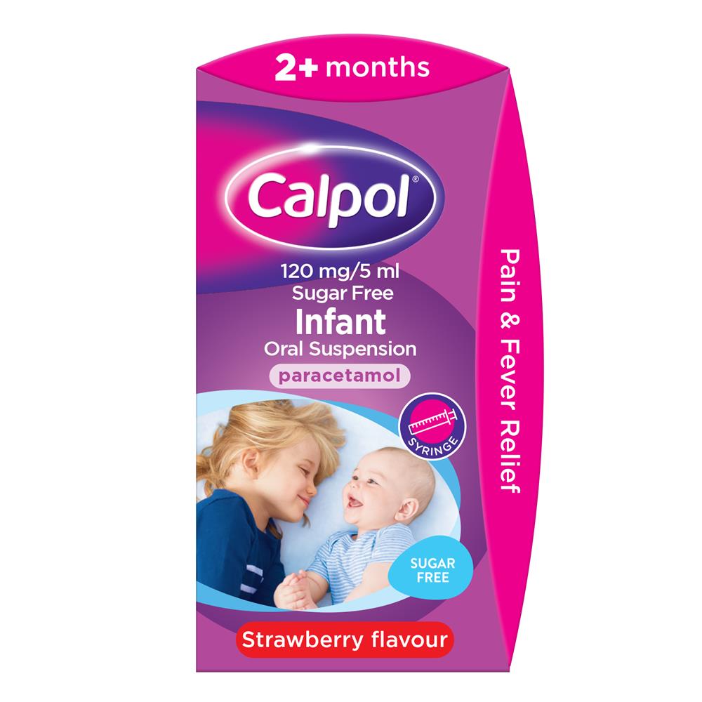 Calpol Infant 60ml Sugar Free