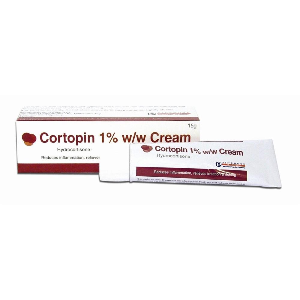 Cortopin 1% Hydrocortisone Cream 15g