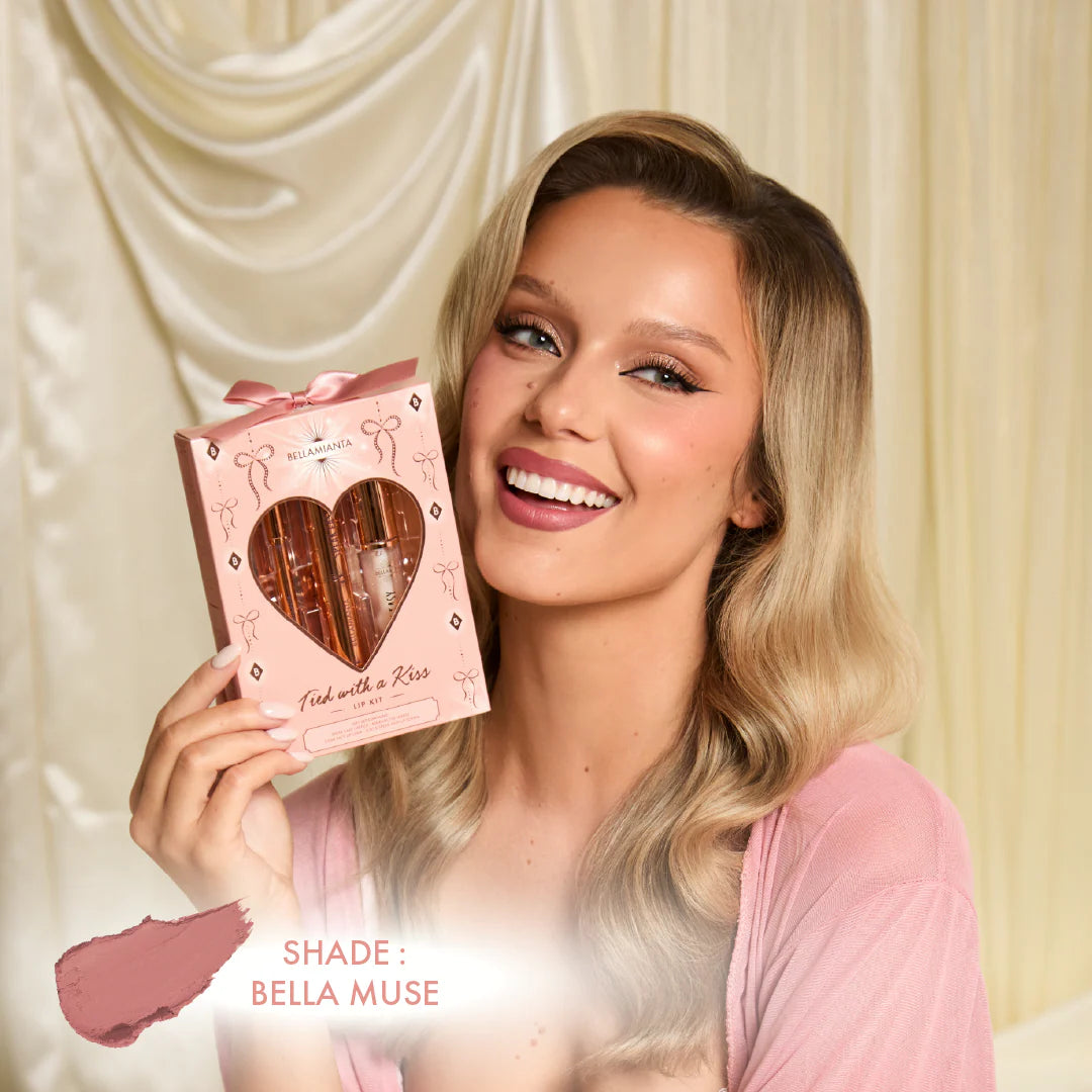 Bellamianta Tied with a Kiss Lip Kit - Bella Muse Gift Set