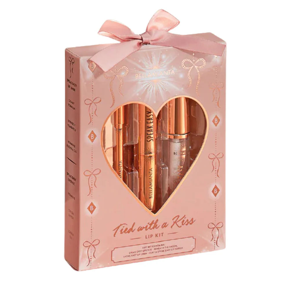 Bellamianta Tied with a Kiss Lip Kit - Bella Muse Gift Set