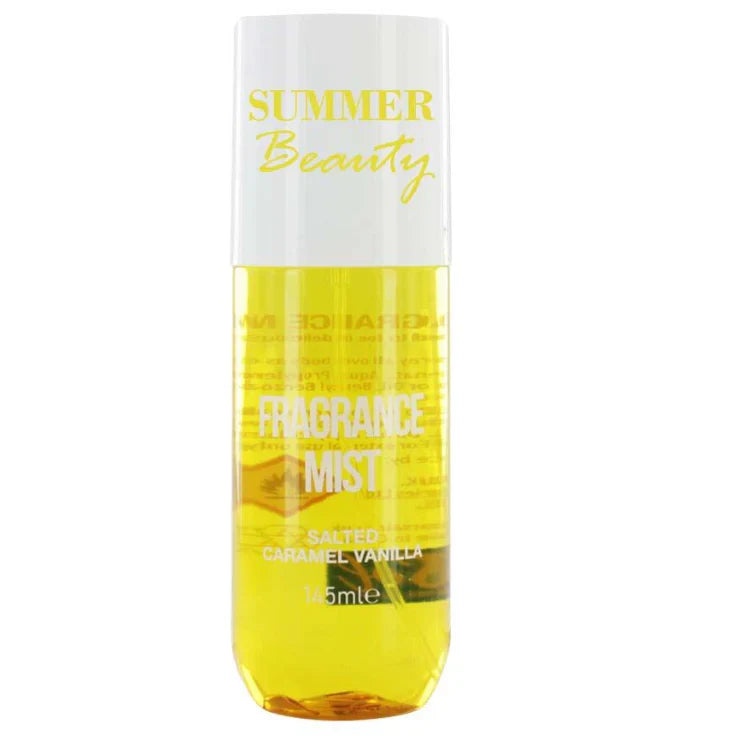 Summer Beauty Salted Caramel and Vanilla Body Mist 145ml