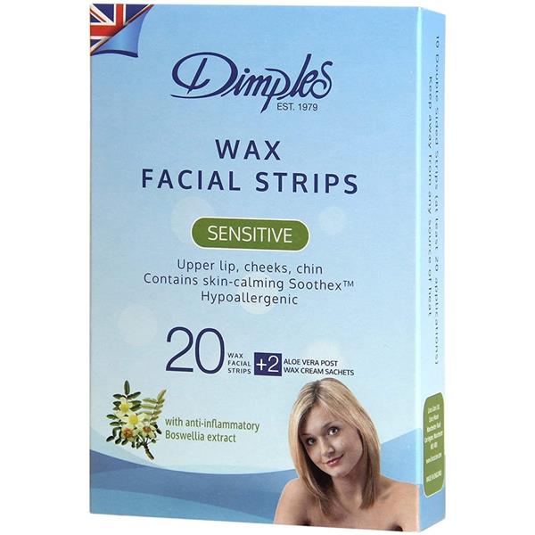 Dimples-Wax-Facial-Strips-20s