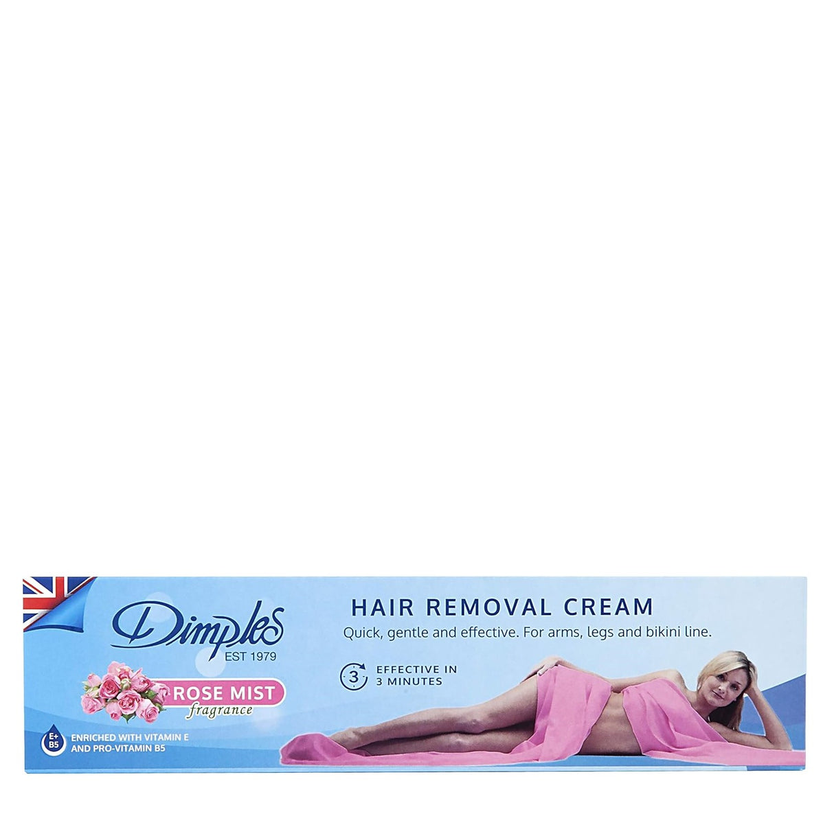 Dimples Hair Removing Cream Rose Fragrance