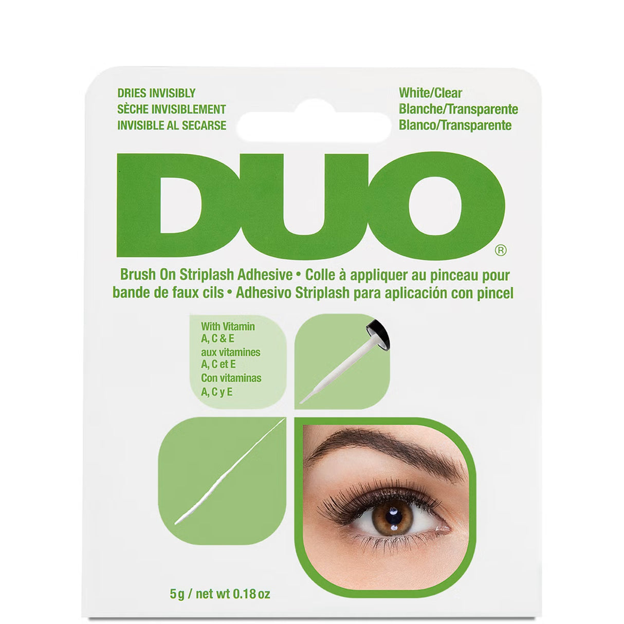 Ardell DUO Brush-on Strip Lash Adhesive White/Clear