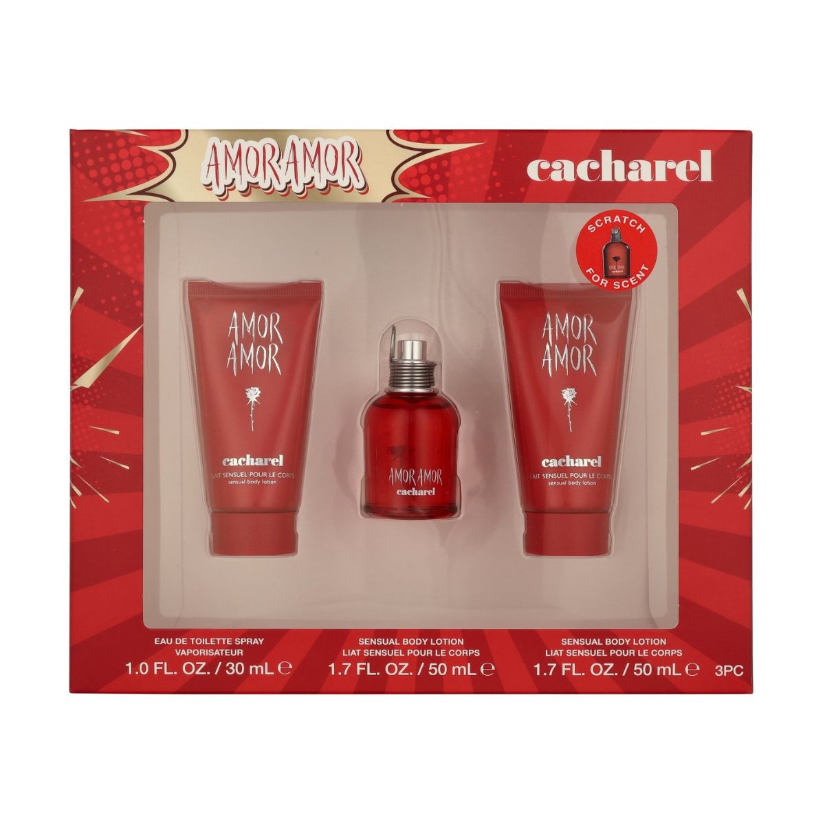 Cacharel Amor Amor 30ml Eau de Toilette Gift Set
