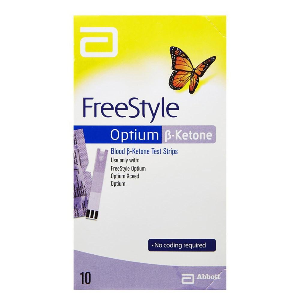 FreeStyle Optium β Ketone Test Strips 10 Pack