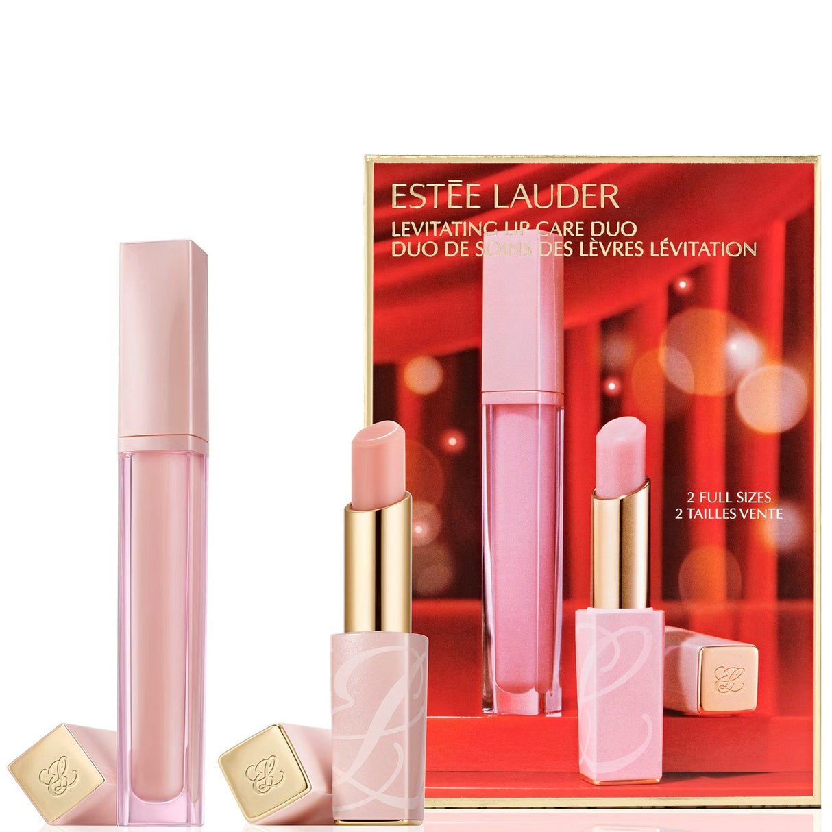 Estee Lauder Levitating Lip Care Duo Holiday Makeup Gift Set