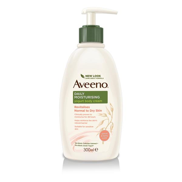 Aveeno-Daily-Moisturising-Yogurt-Body-Cream-Apricot-&-Honey-300ml