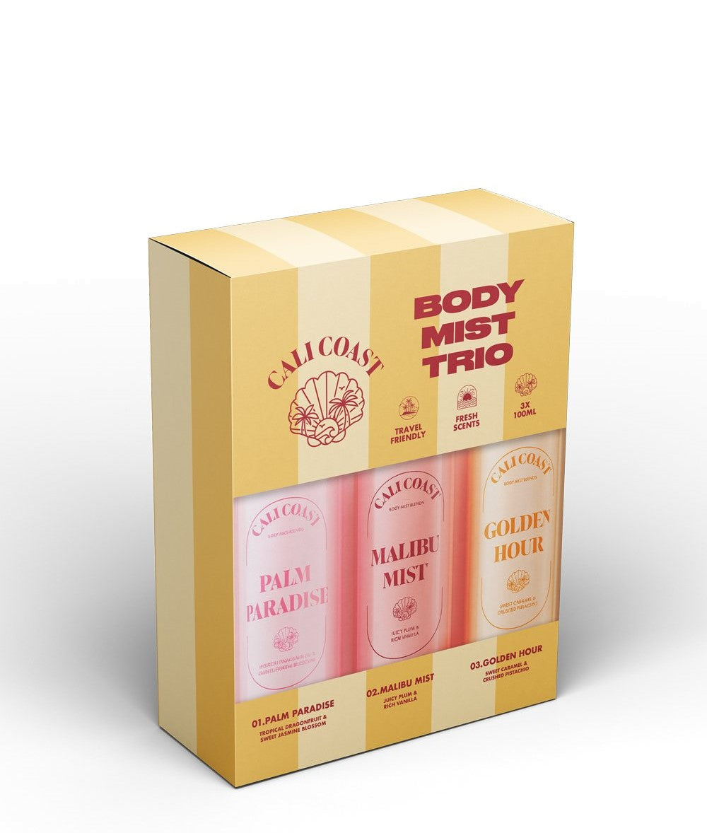 Cali Coast 100ml Body Mist Blends Gift Set