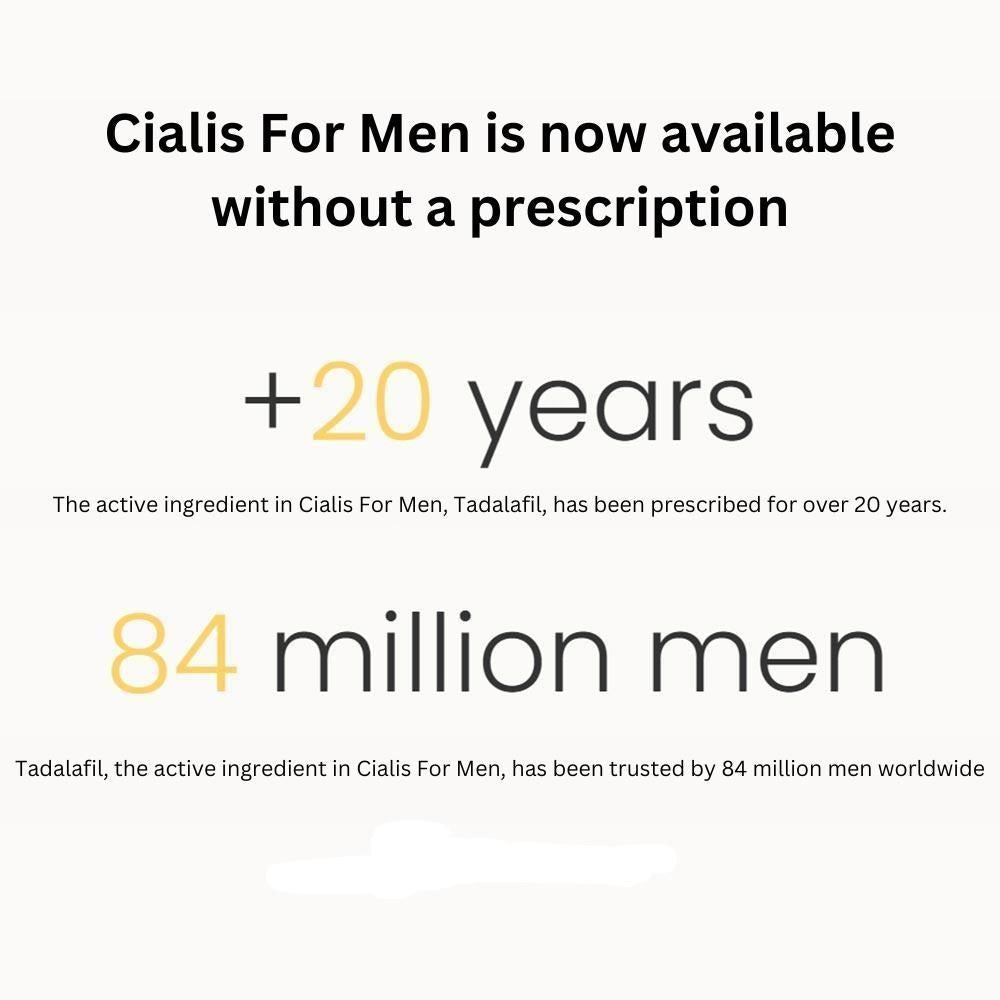 Cialis For Men Tadalafil Tablets