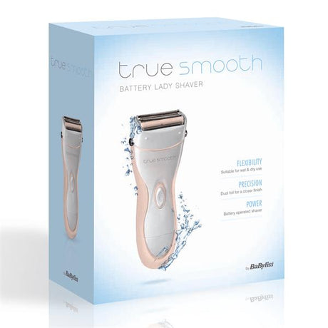 Babyliss-Truesmooth-Wet-&-Dry-Battery-Lady-Shaver-|-8771Bu