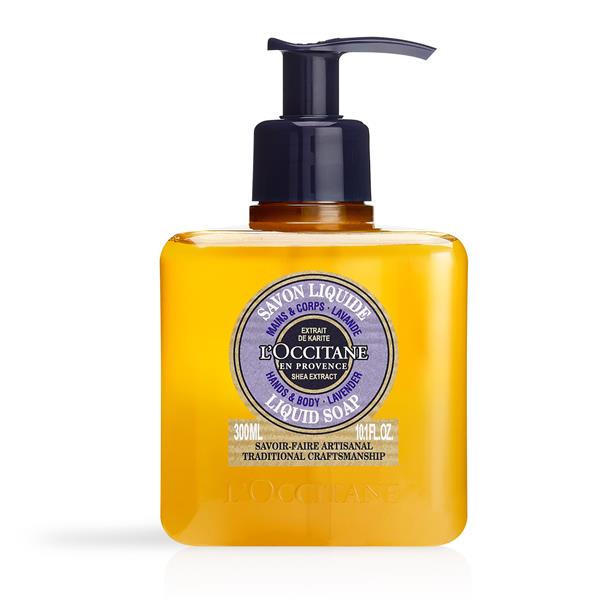 L'Occitane-Shea-Butter-Lavender-Liquid-Soap-300ml