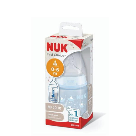 NUK-First-Choice-+-Baby-Blue-Bottle-size-1-(0-6m)-Medium-Teat