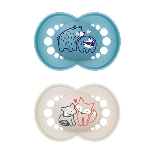 MAM-Original-Silicone-Soother-6+M