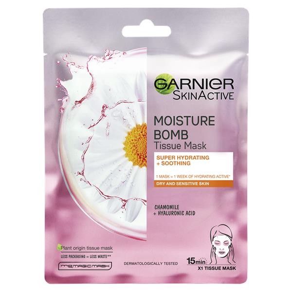 Garnier-Moisture-Bomb-Camomile-Hydrating-Face-Sheet-Mask