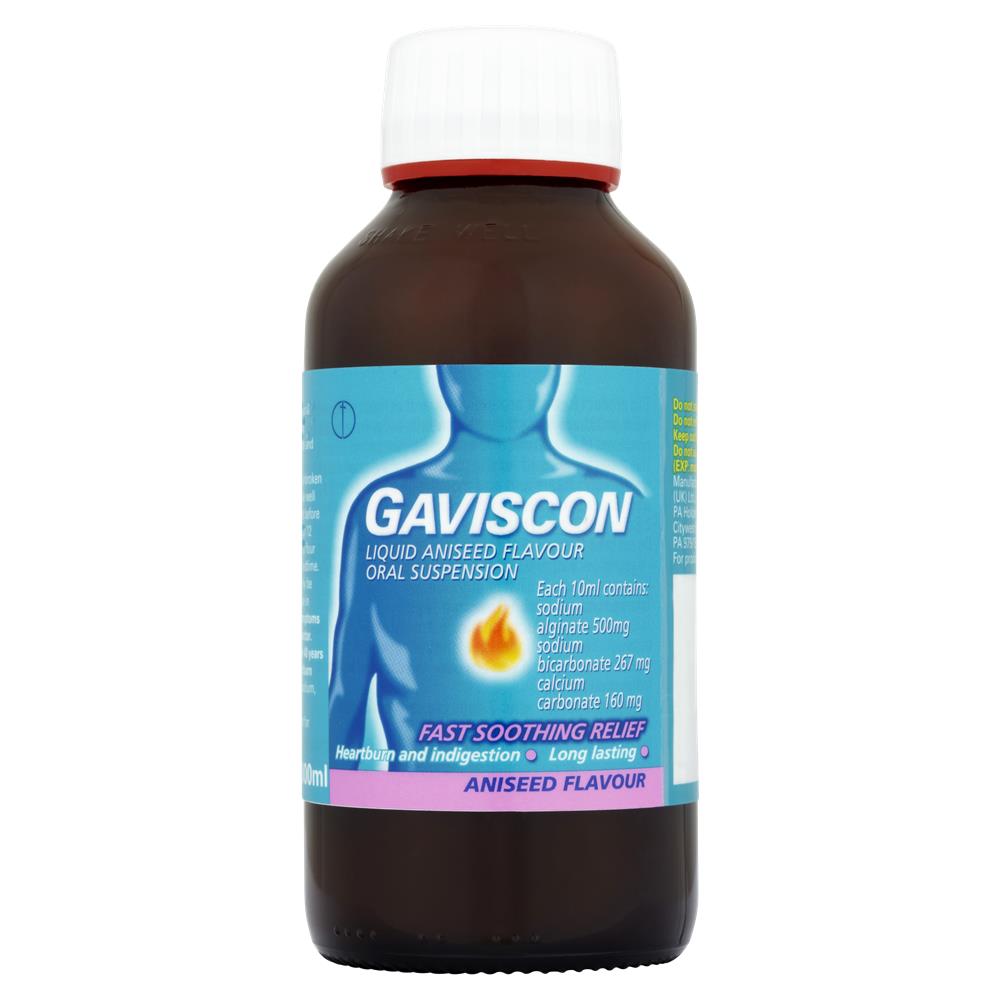 Gaviscon Liquid Aniseed Flavour Oral Suspension 300ml