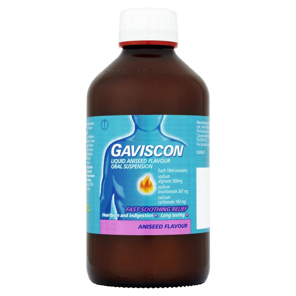 Gaviscon Liquid Oral Suspension Aniseed Flavour 600ml