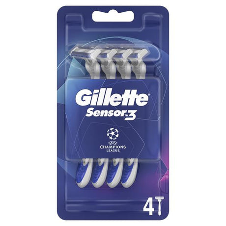 Gillette-Disposable-Razors-Sensor3-Comfort-(4-Pack)