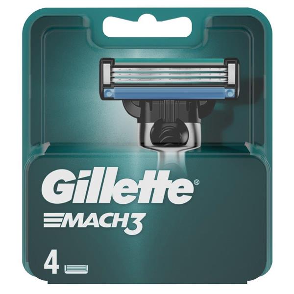 Gillette-Blades-Mach3-Blades-(4-Pack)