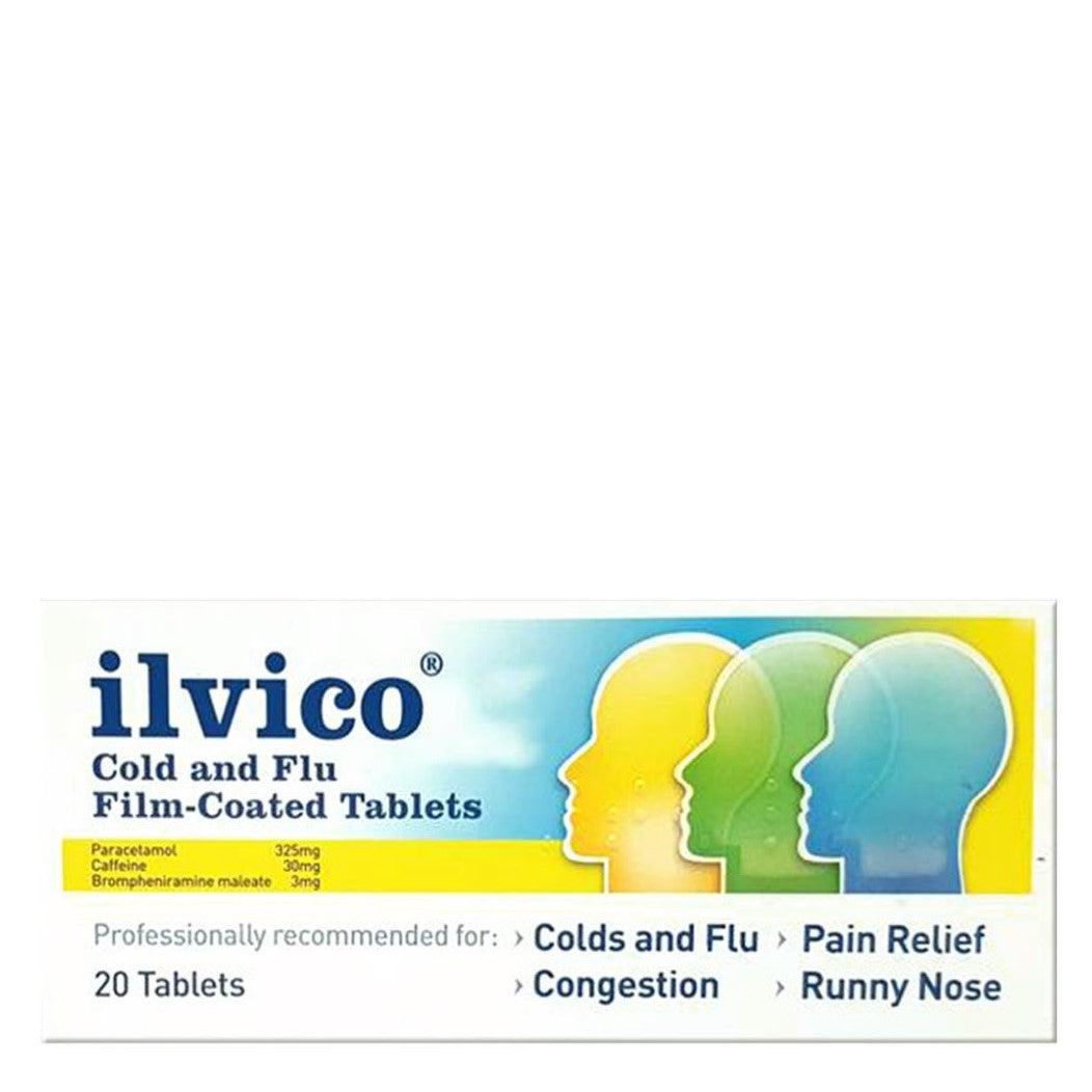 Ilvico Cold & Flu Tablets 20 Pack