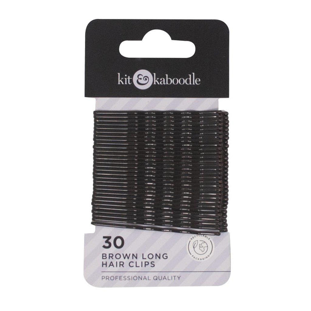 kit-kaboodle-brown-long-clips-30-pack-1