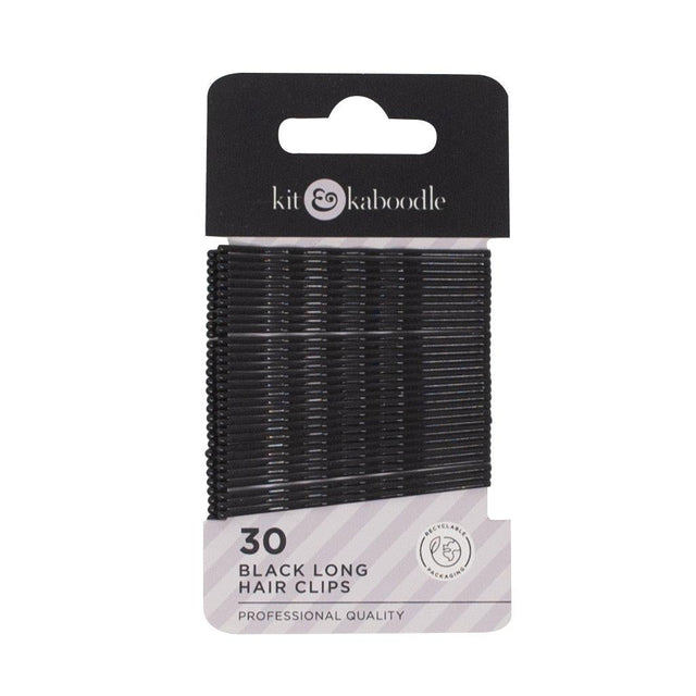 kit-kaboodle-black-long-clips-30-pack-1