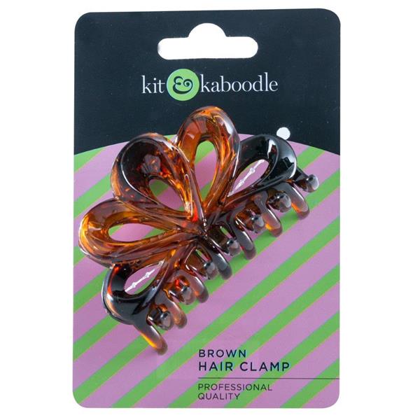 Kit-&-Kaboodle-Hair-Clamp-Brown