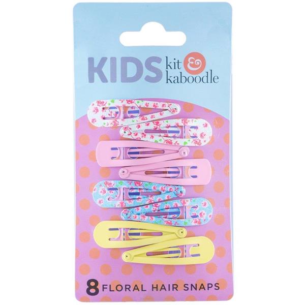 Kit-&-Kaboodle-Kids-Floral-Snaps-8-Pack