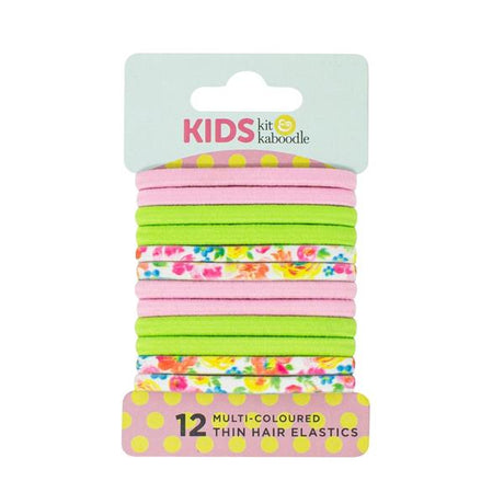 Kit-&-Kaboodle-Kids-Multi-Color-Thin-Elastcis-12-Pack