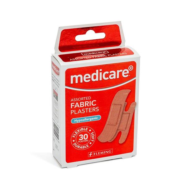 Medicare-Fabric-Assorted-Plasters-30-Pack