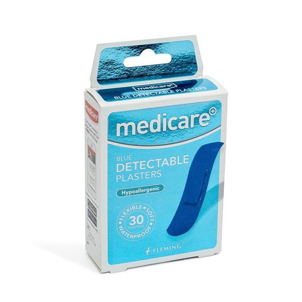 Medicare-Blue-Detectable-Plasters-30-Pack