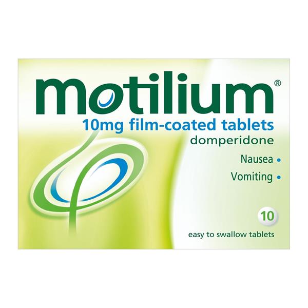 Motilium Tablets 10 Pack