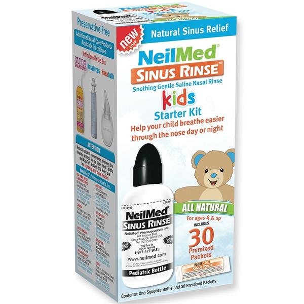 NeilMed-Sinus-Rinse-Kids-Starter-Kit-120ml-Bottle-&-30-Premixed-Sachets