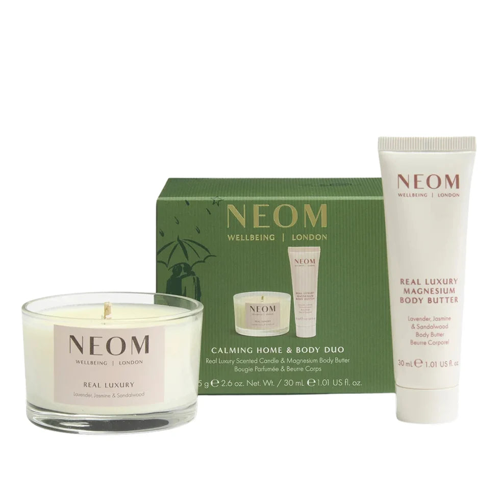 NEOM WELLBEING CALMING HOME & BODY DUO 75G & 30ML