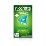 Nicorette Freshmint Gum 2mg