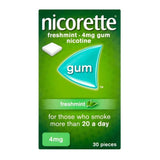 Nicorette Freshmint Gum 4mg