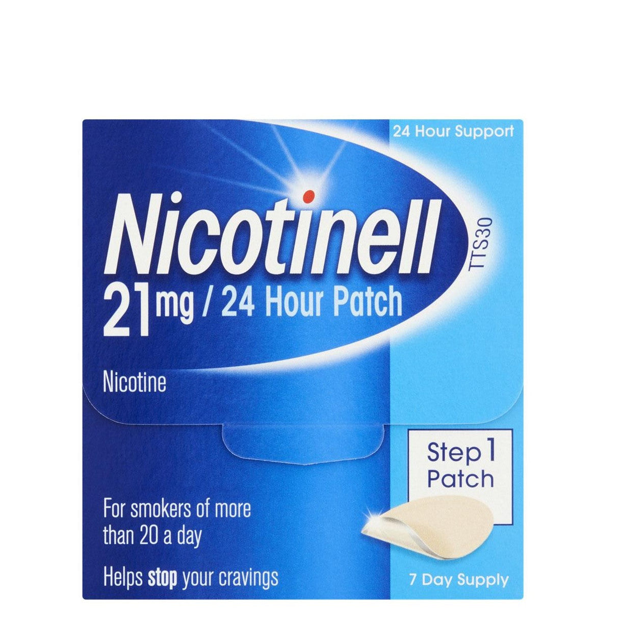 Nicotinell 21mg 24 Hour Nicotine Patch Step 1