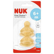 NUK-First-Choice-+-Latex-Teat-Size-2-(6-18-m)-Medium-Hole