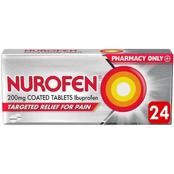 Nurofen 200mg Tablets 24 Tablets