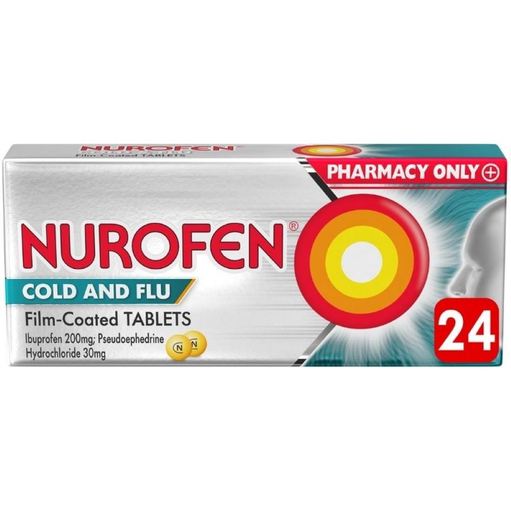 Nurofen Cold & Flu 24 Tablets