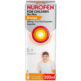 Nurofen For Children Six Plus Orange Oral Suspension