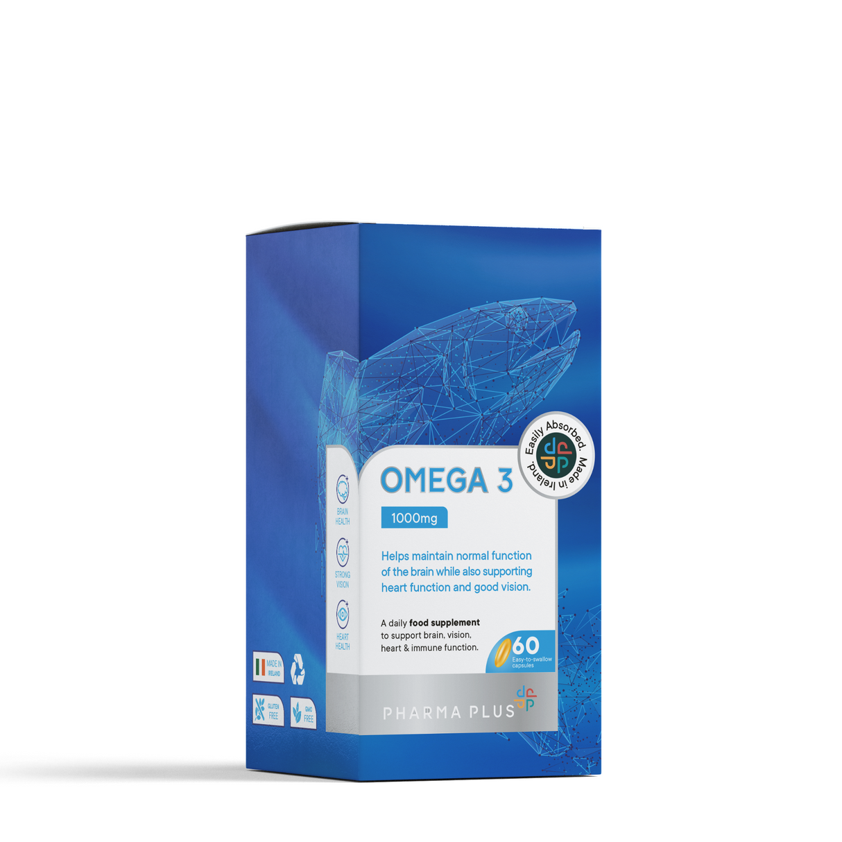 Pharma Plus Omega 3 1000Mg 60 Capsules