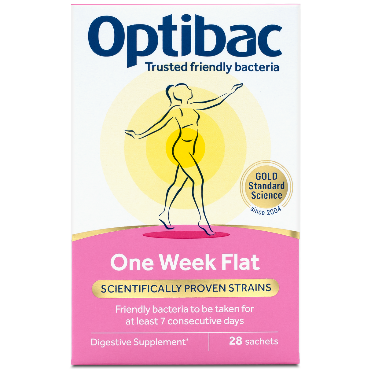OptiBac Probiotics One week flat