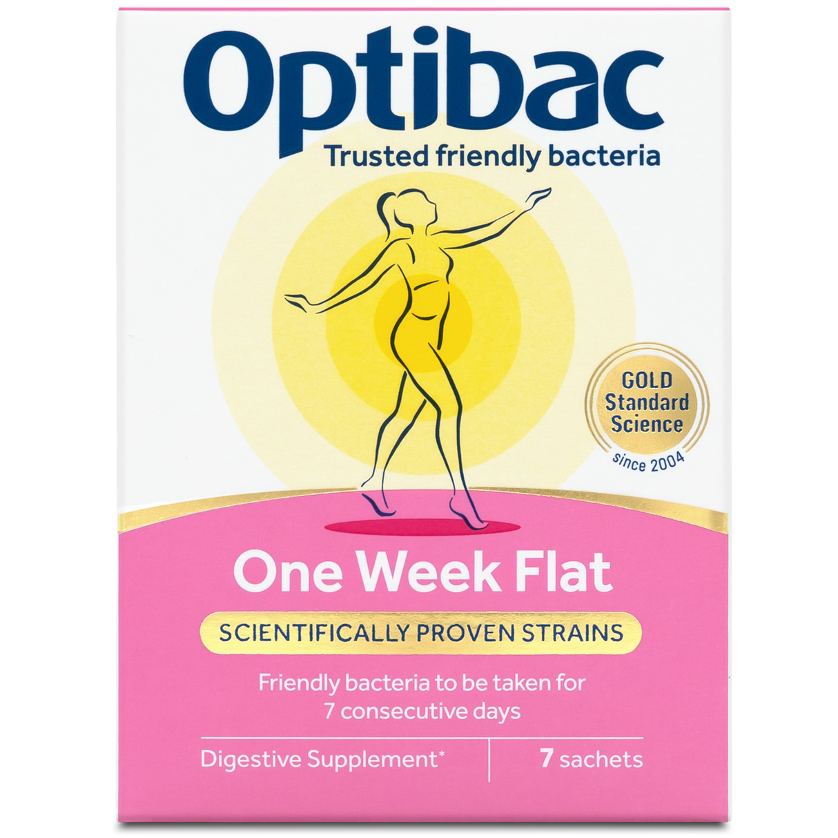 OptiBac Probiotics One week flat