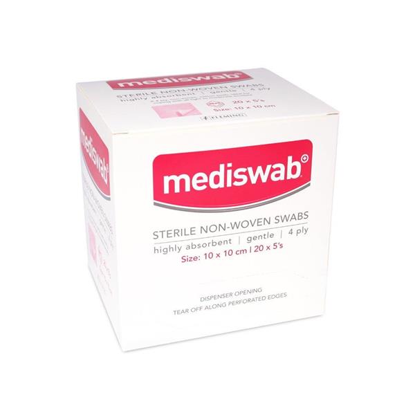 Medicare Mediswab Sterile Non Woven Swabs