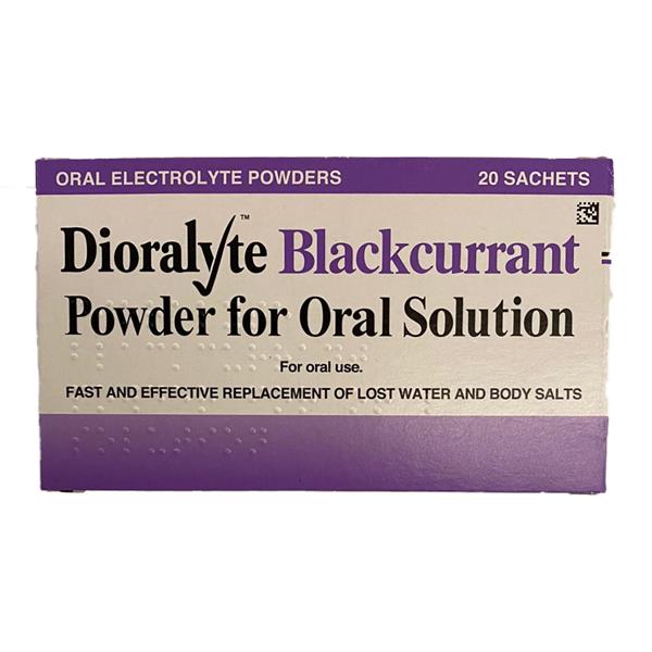 Dioralyte Blackcurrant Sachets