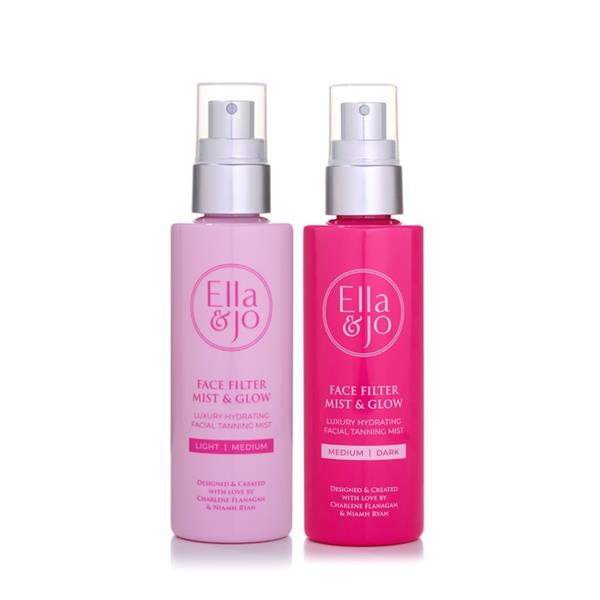 Ella & Jo Cosmetics Face Filter Mist & Glow Face Tanning Mist