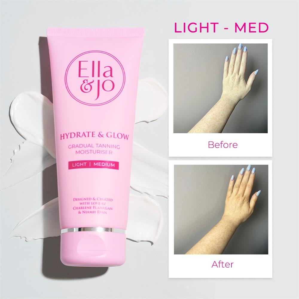 Ella & Jo Cosmetics Hydrate & Glow Gradual Moisturiser